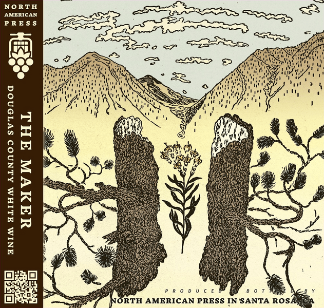 North American Press 'The Maker' White Wine 2022