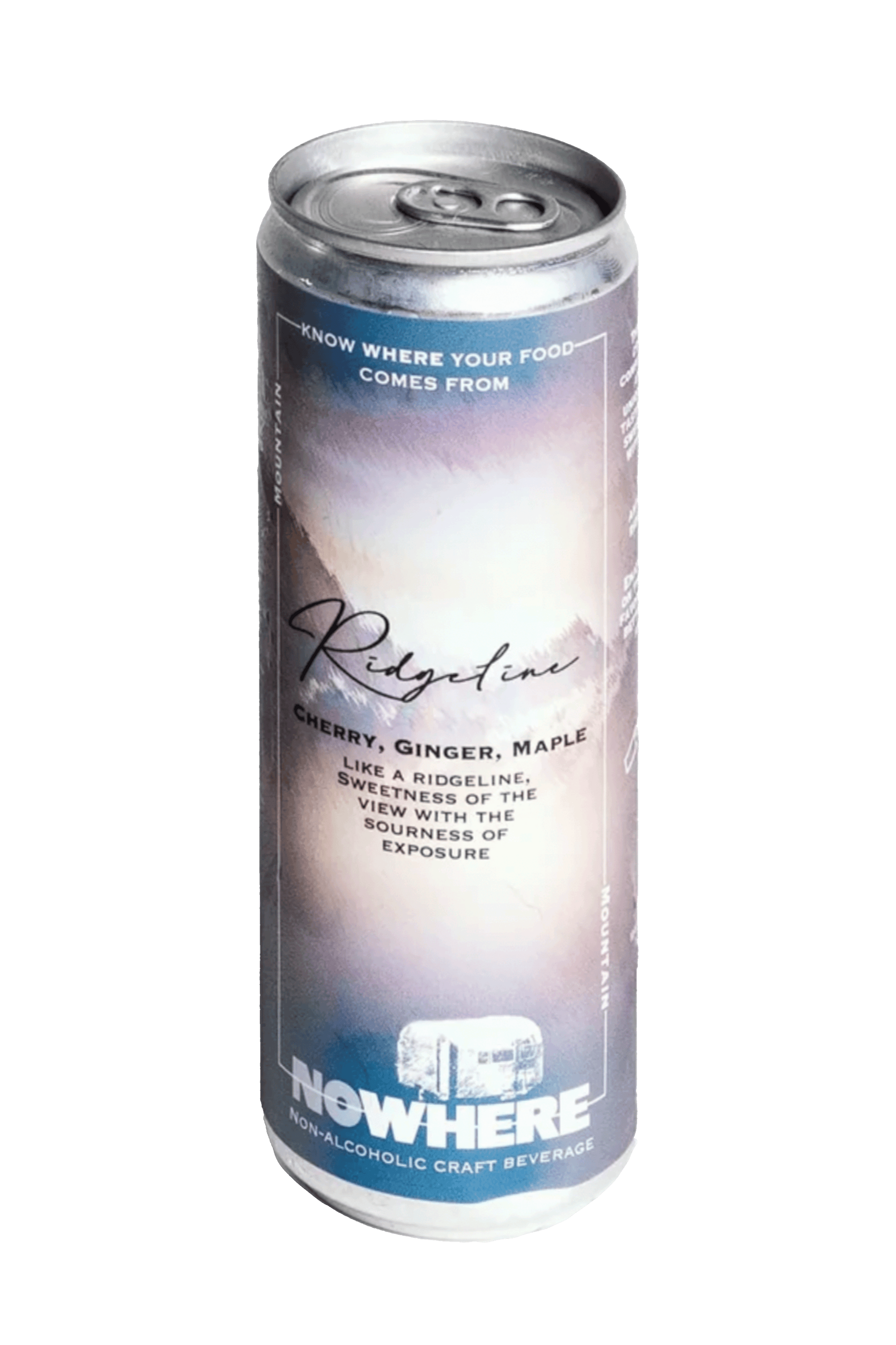 NoWhere 'Ridgeline' N/A Cherry Ginger Craft Beverage 12oz