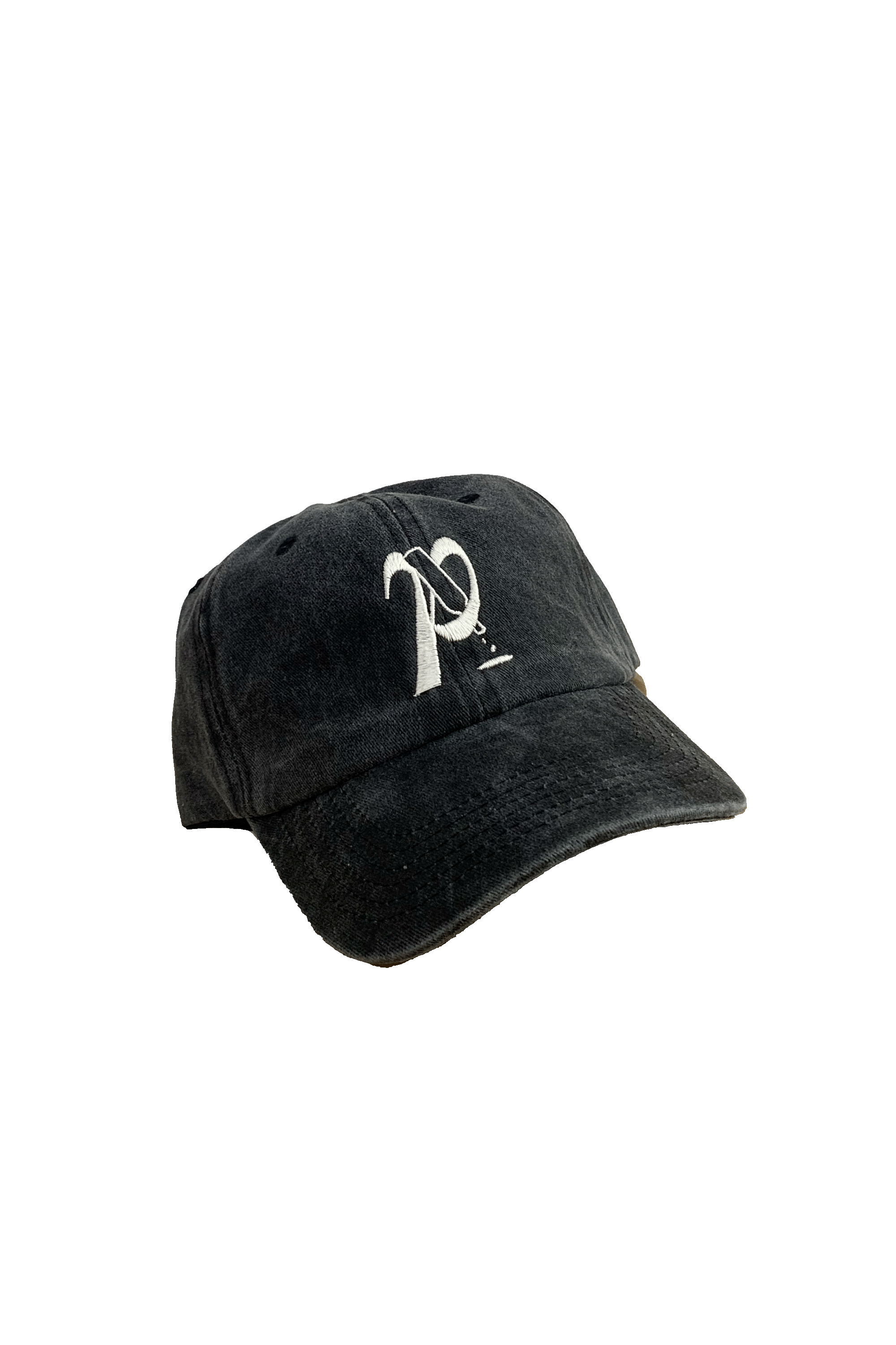 Petite Dad Hat - Faded Black (P Monogram)