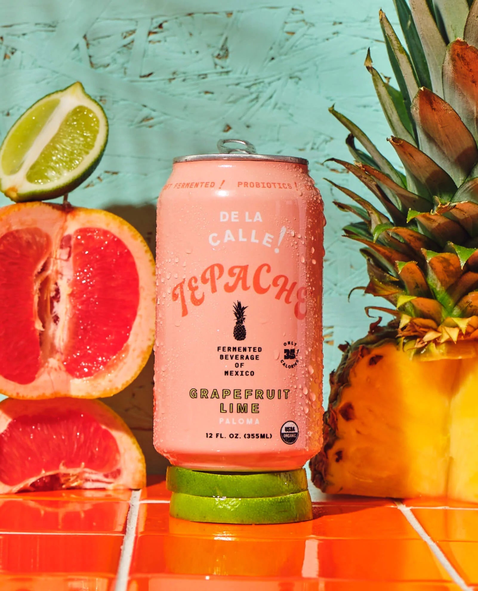 De la Calle Paloma Grapefruit Lime Tepache