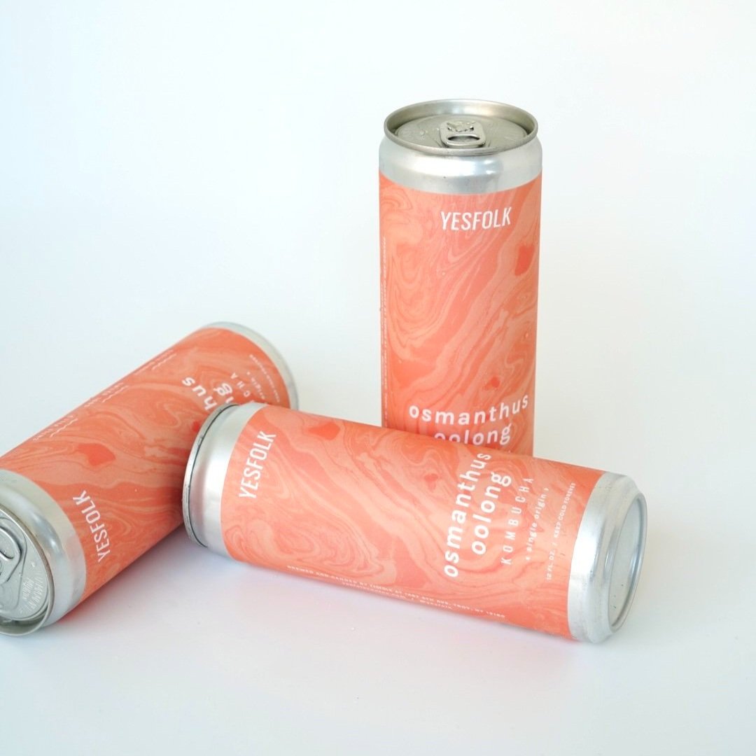 Yesfolk Osmanthus Oolong Kombucha