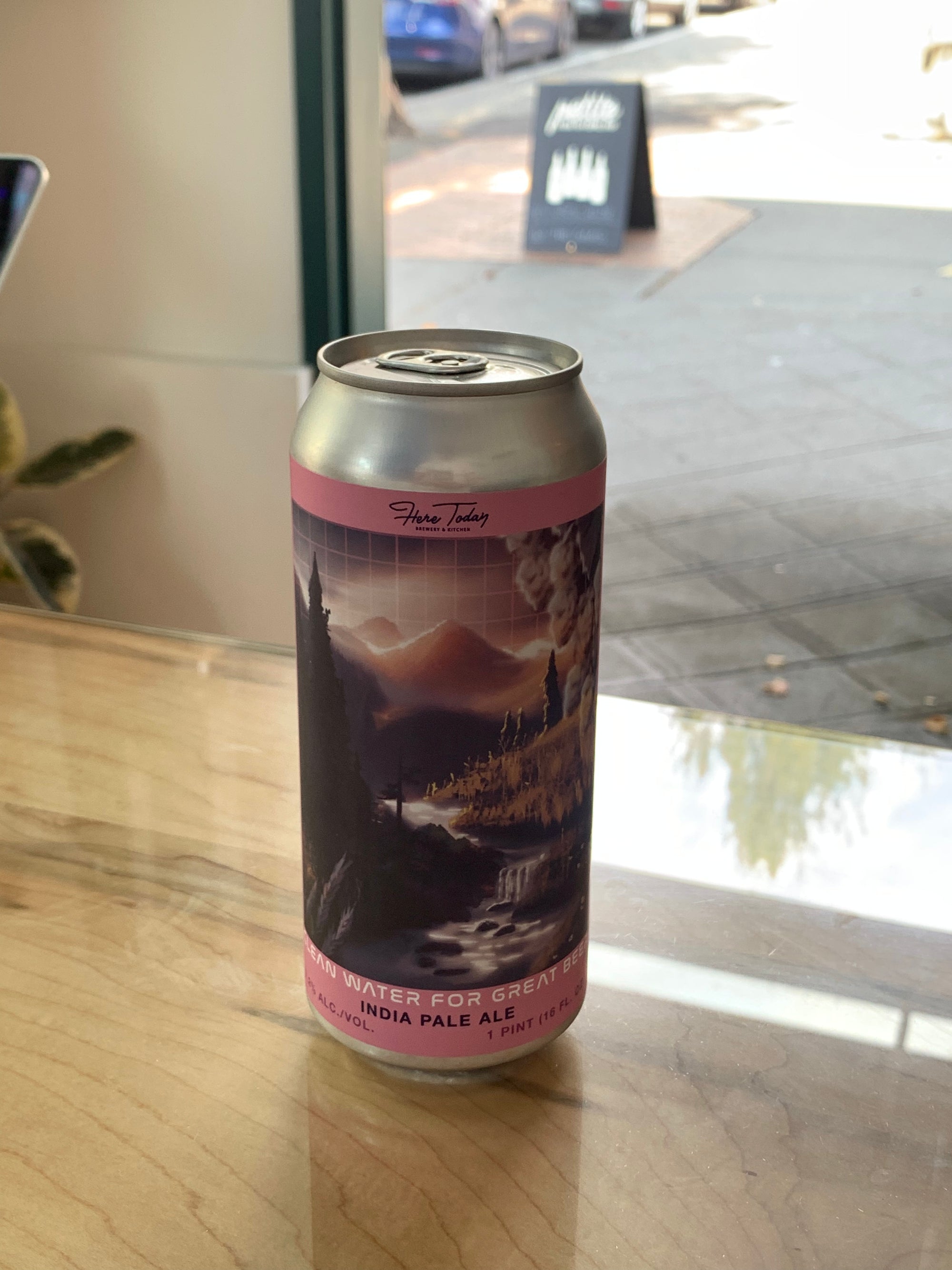 Here Today 'Clean Water for Great Beer' IPA