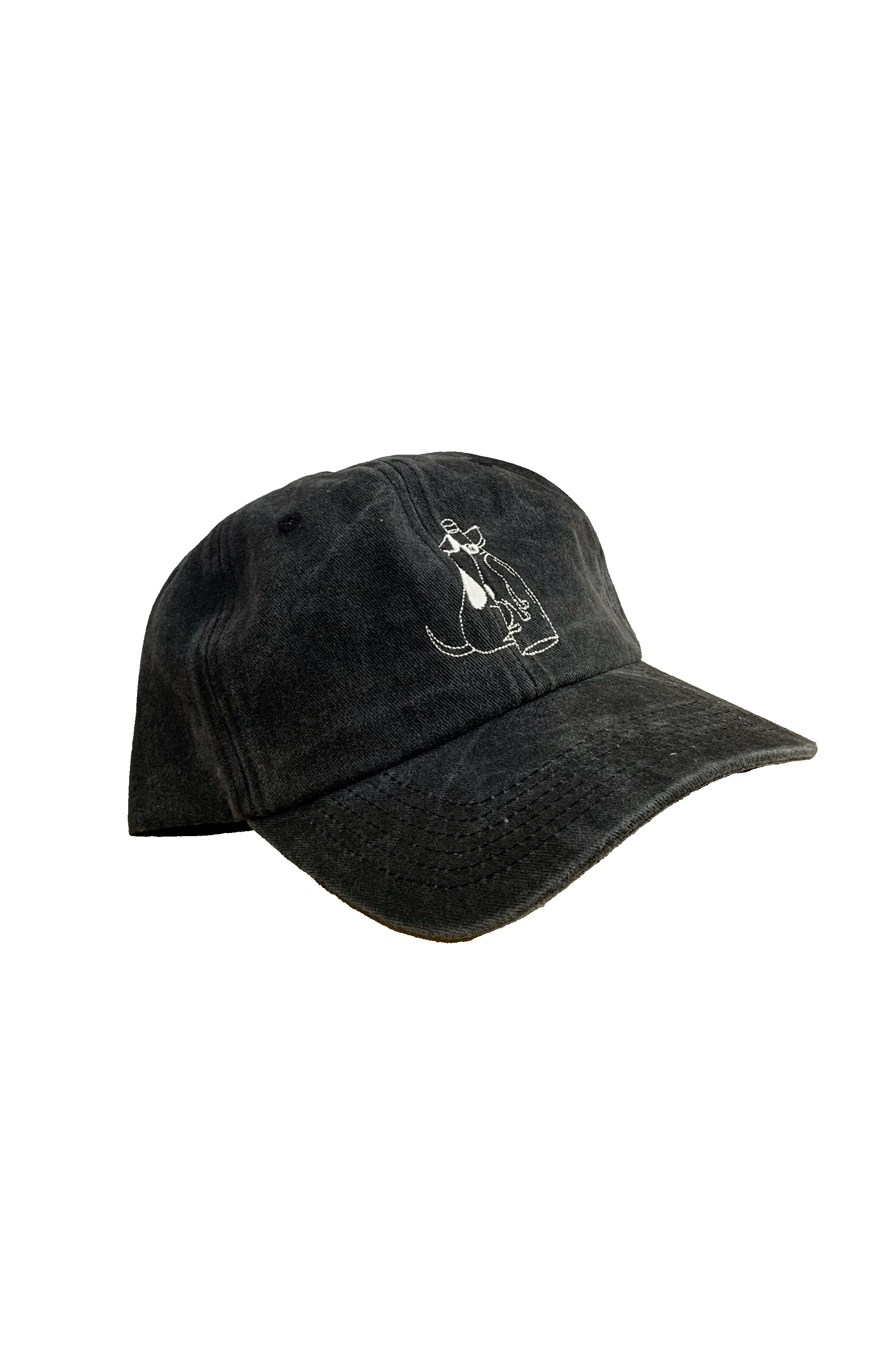 Petite Dad Hat - Faded Black (Doggo)