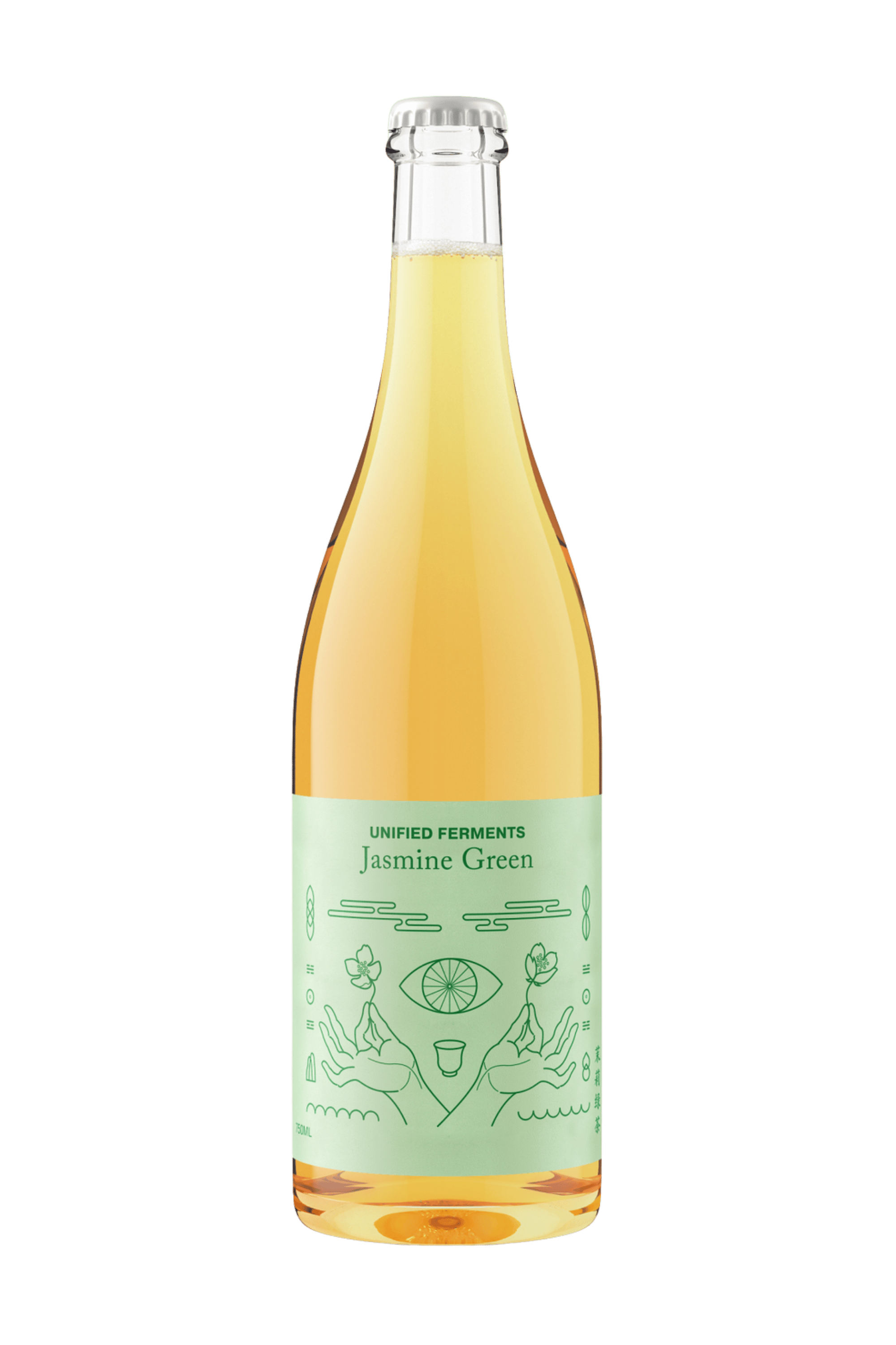 Unified Ferments 'Jasmine Green' N/A Fermented Tea 750ml