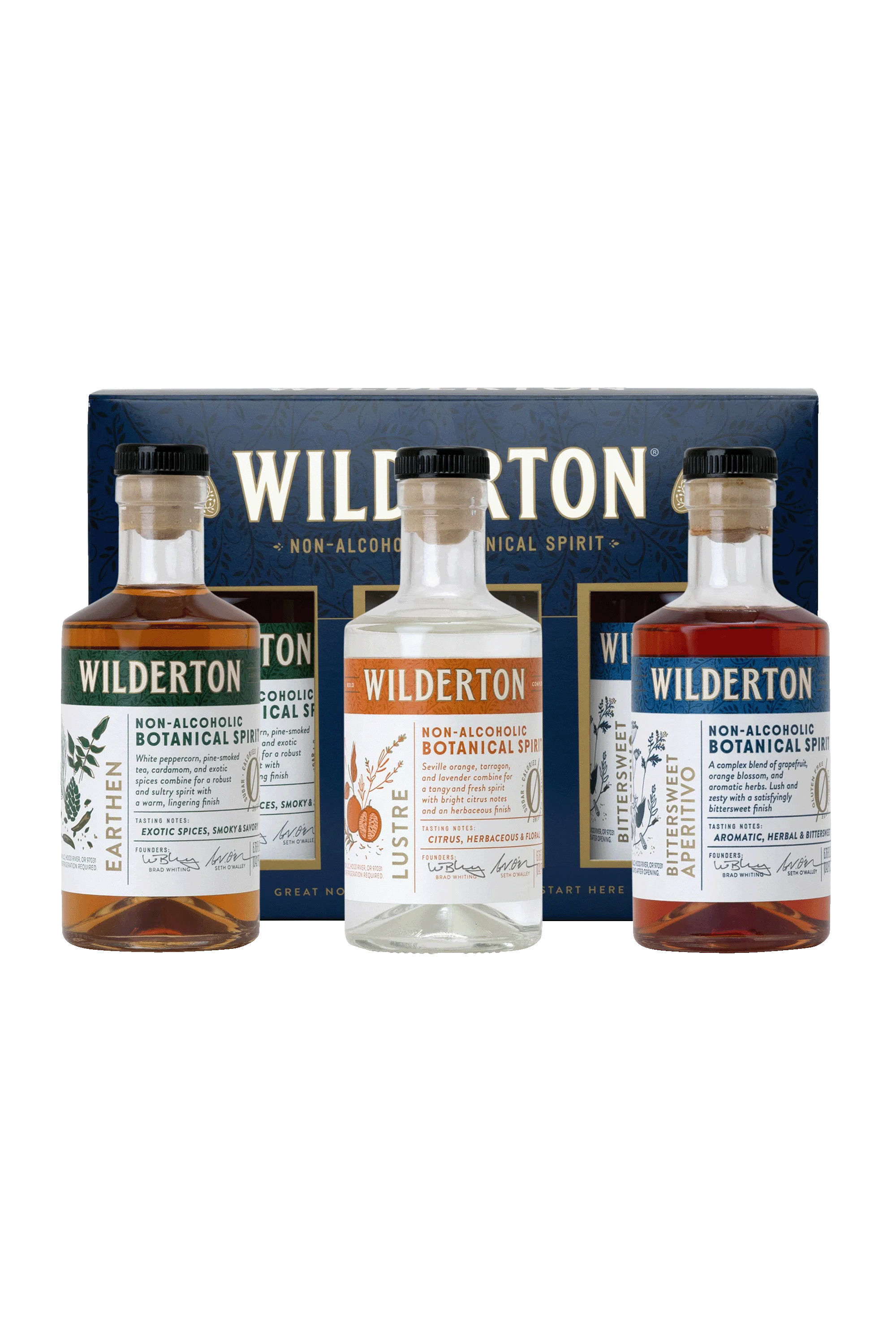 Wilderton N/A Botanical Spirit Sample Pack 3x200ml