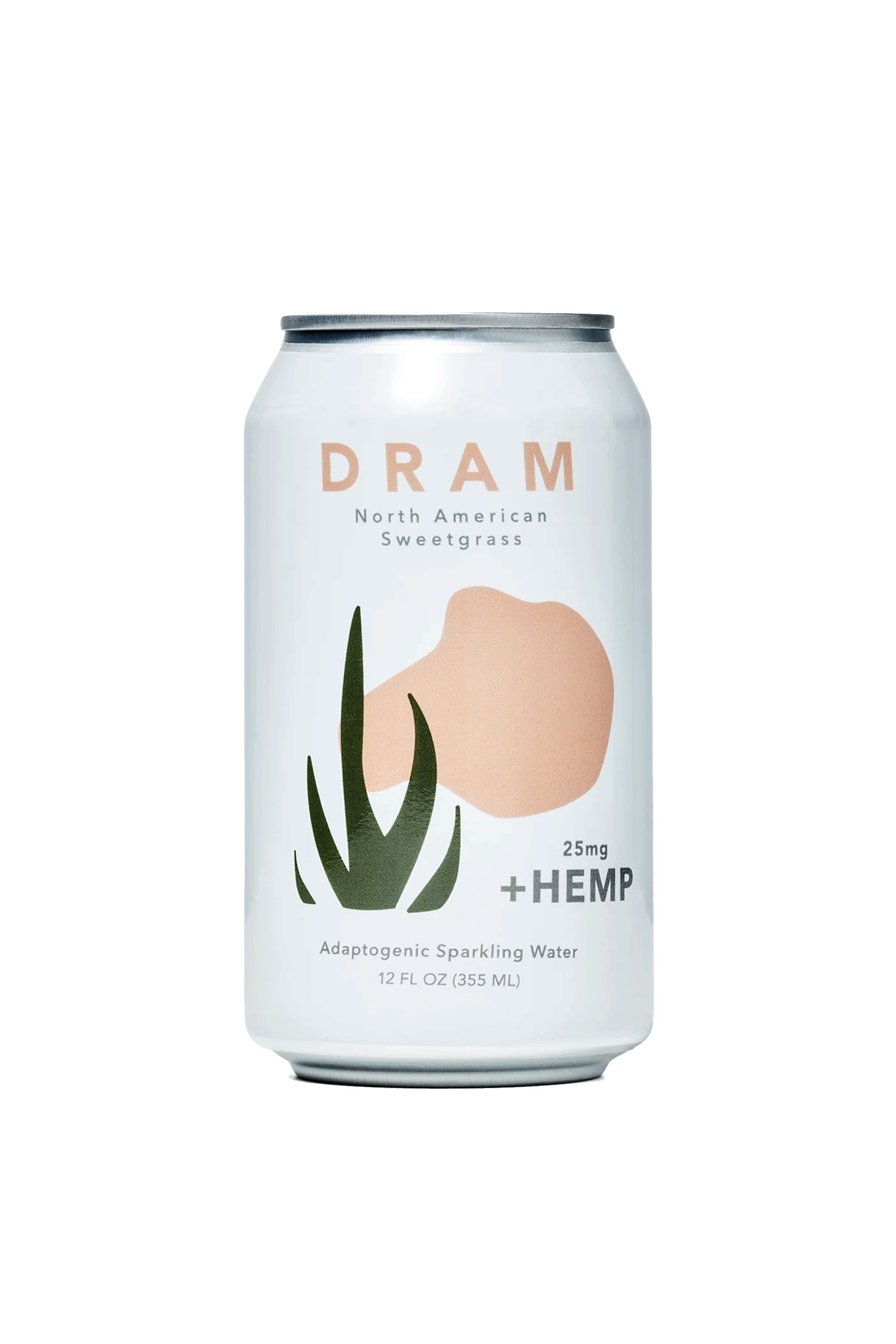 Dram Sweetgrass Adaptogenic Sparkling Water + CBD