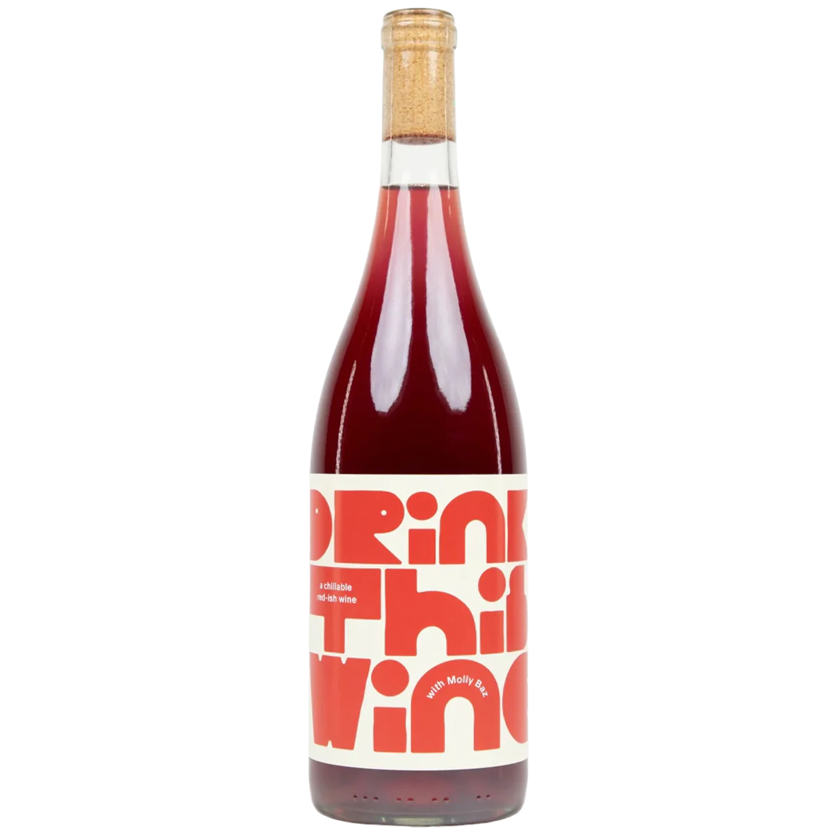 The Marigny x Molly Baz 'Drink This Wine' A Chillable Redish Wine 2022